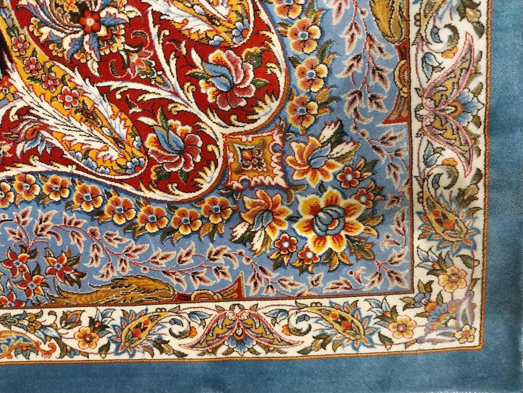 Modal Silk Machine Made Carpet Size: (150 x 150) cm