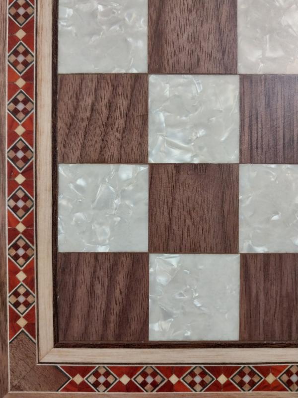  Lux Sadaf Chess Set (40 x 40) cm